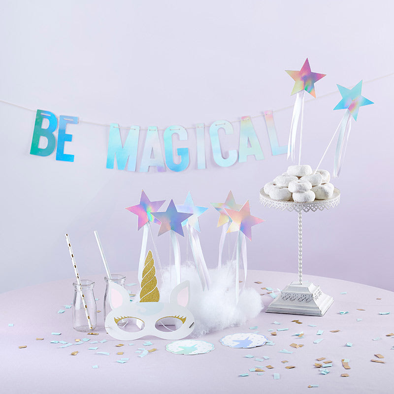 Enchanted Unicorn 49 Piece Party Decor Kit