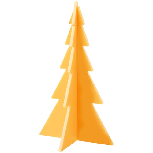 PREORDER: Acrylic Holiday Trees - Orange/Pink (Set of 3)