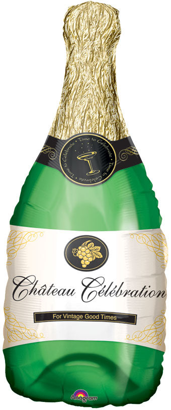 Champagne Bottle Balloon 36"