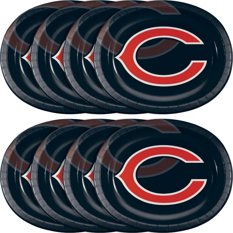 Chicago Bears Oval Platter 10" x 12" (8)
