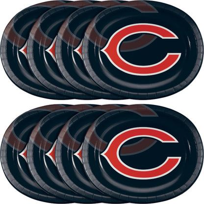 Chicago Bears Oval Platter 10" x 12" (8)