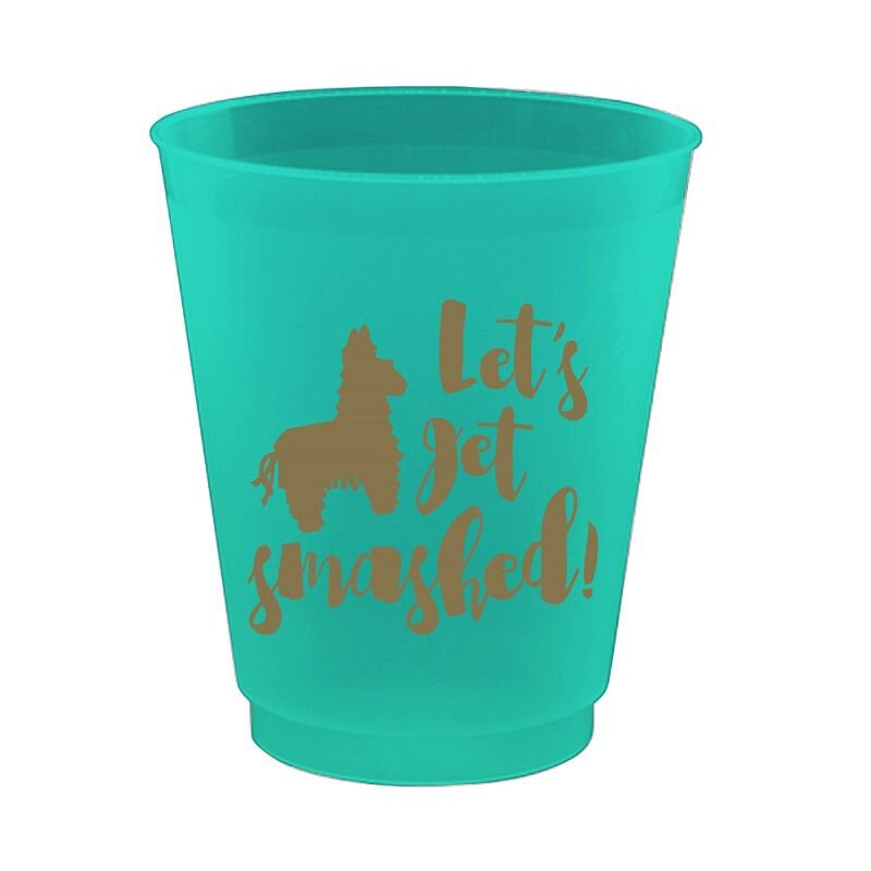 Get Smashed 4oz Acylic Shot Glasses (8)