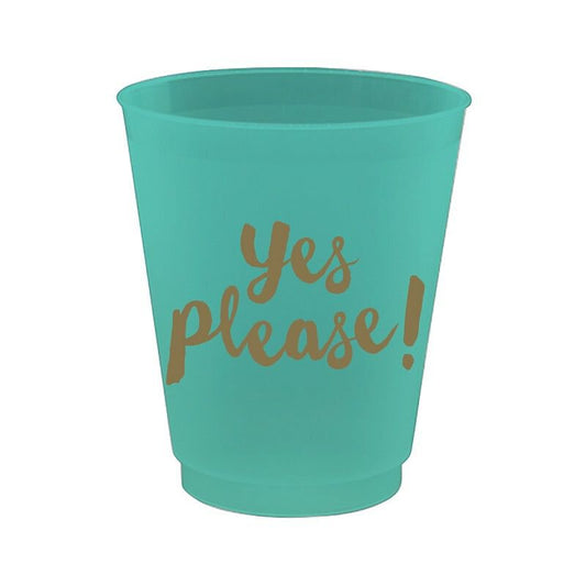Yes Please 4oz Acylic Shot Glasses (8)