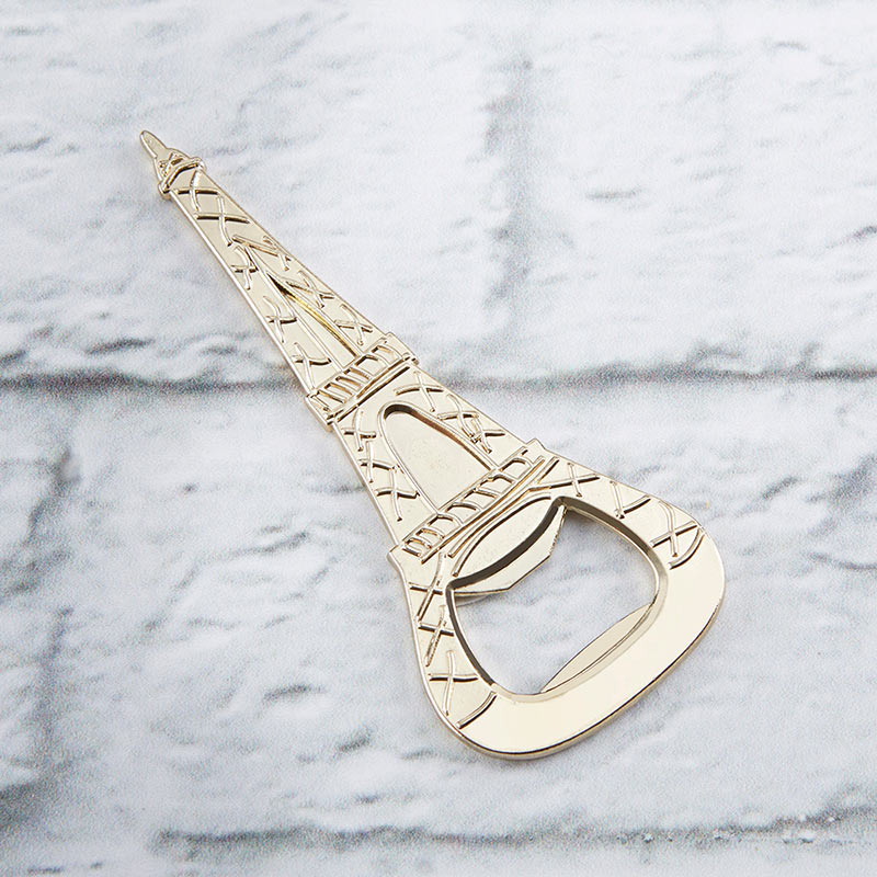 Gold Eiffel Tower Bottle Opener