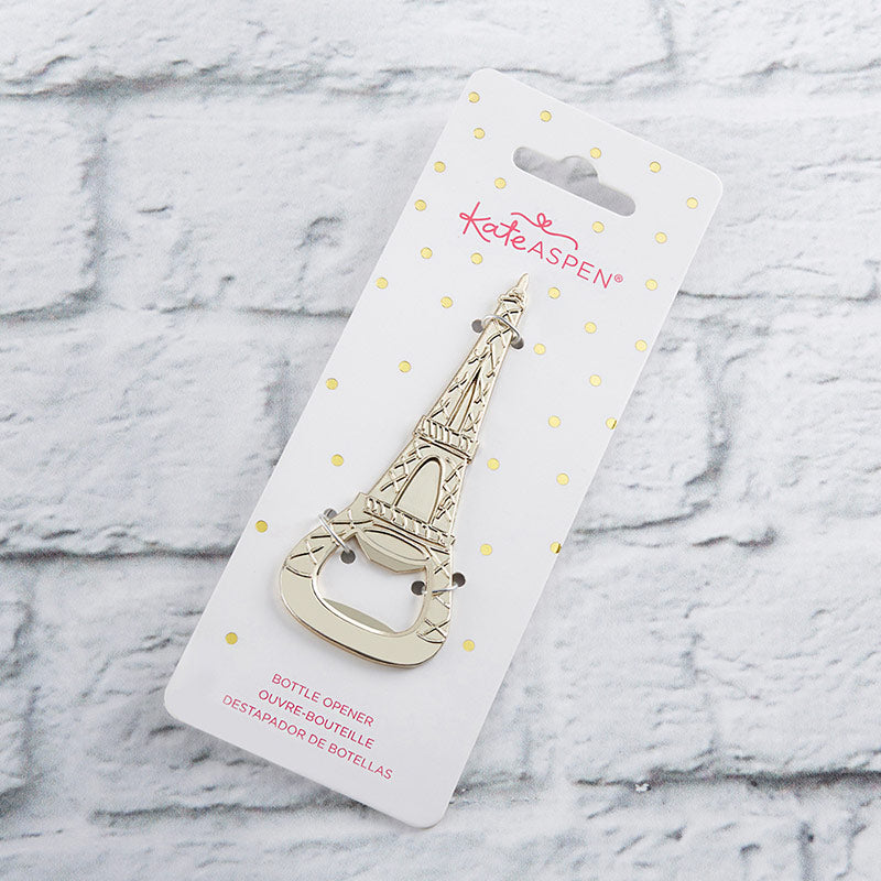 Gold Eiffel Tower Bottle Opener
