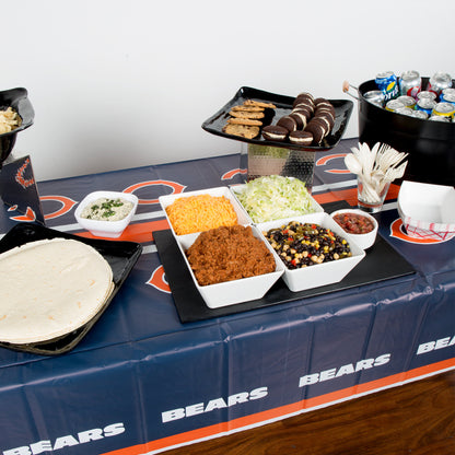 Chicago Bears Plastic Tablecloth, 54" x 102"