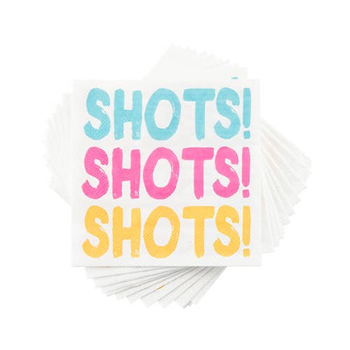 Shots, Shots, Shots Cocktail Napkins (20)