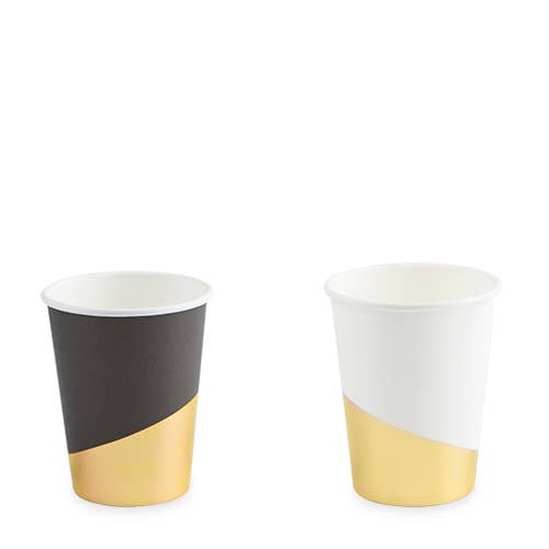 Assorted Gold Dipped Cups (8)