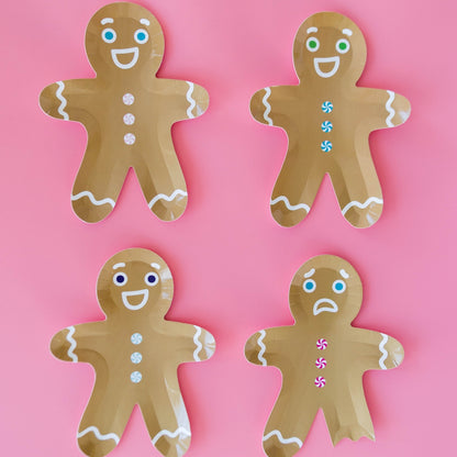 Gingerbread Dessert Plates (8)