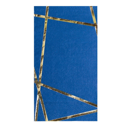 Enchanté Navy Guest Napkins (16)