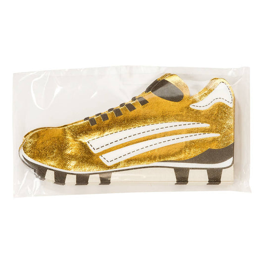 Party Champions Soccer Cleat Shaped Napkins - 8 Pack