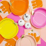 Halloween Pumpkin Napkins - 16 Pack