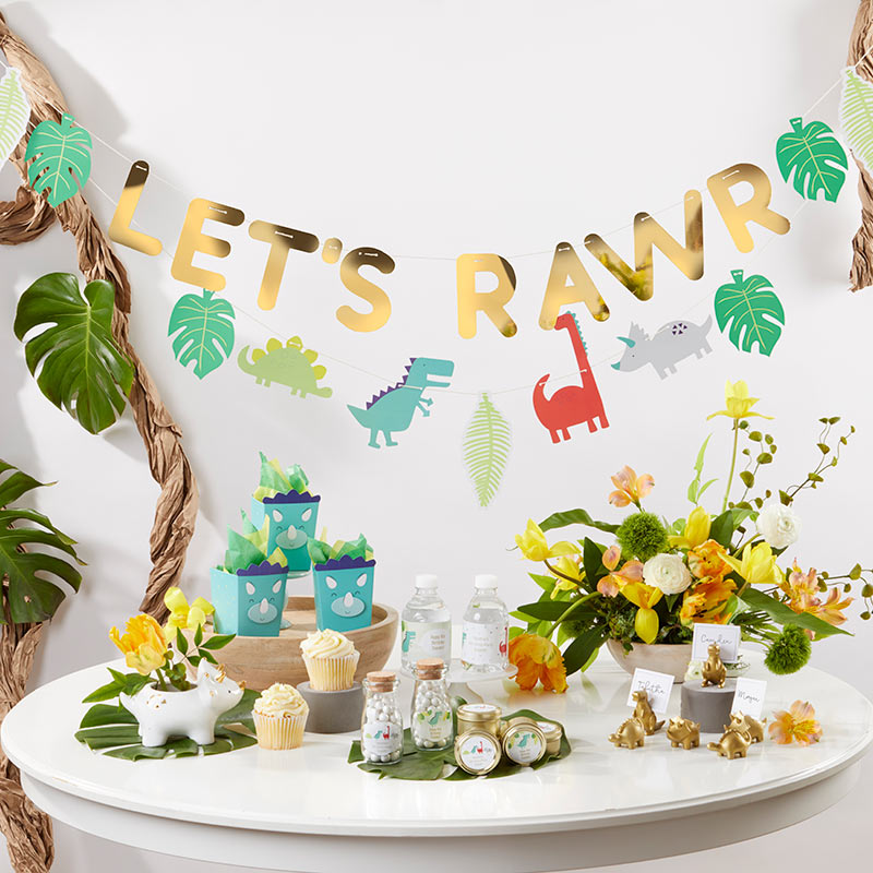 Let's Rawr Dino Banner Set of 2