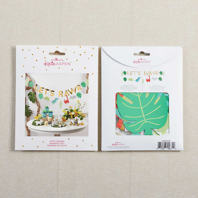 Let's Rawr Dino Banner Set of 2