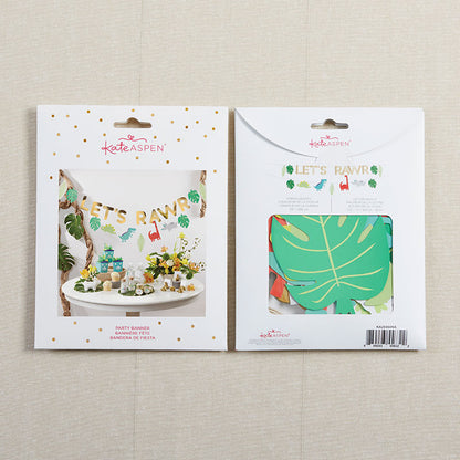 Let's Rawr Dino Banner Set of 2