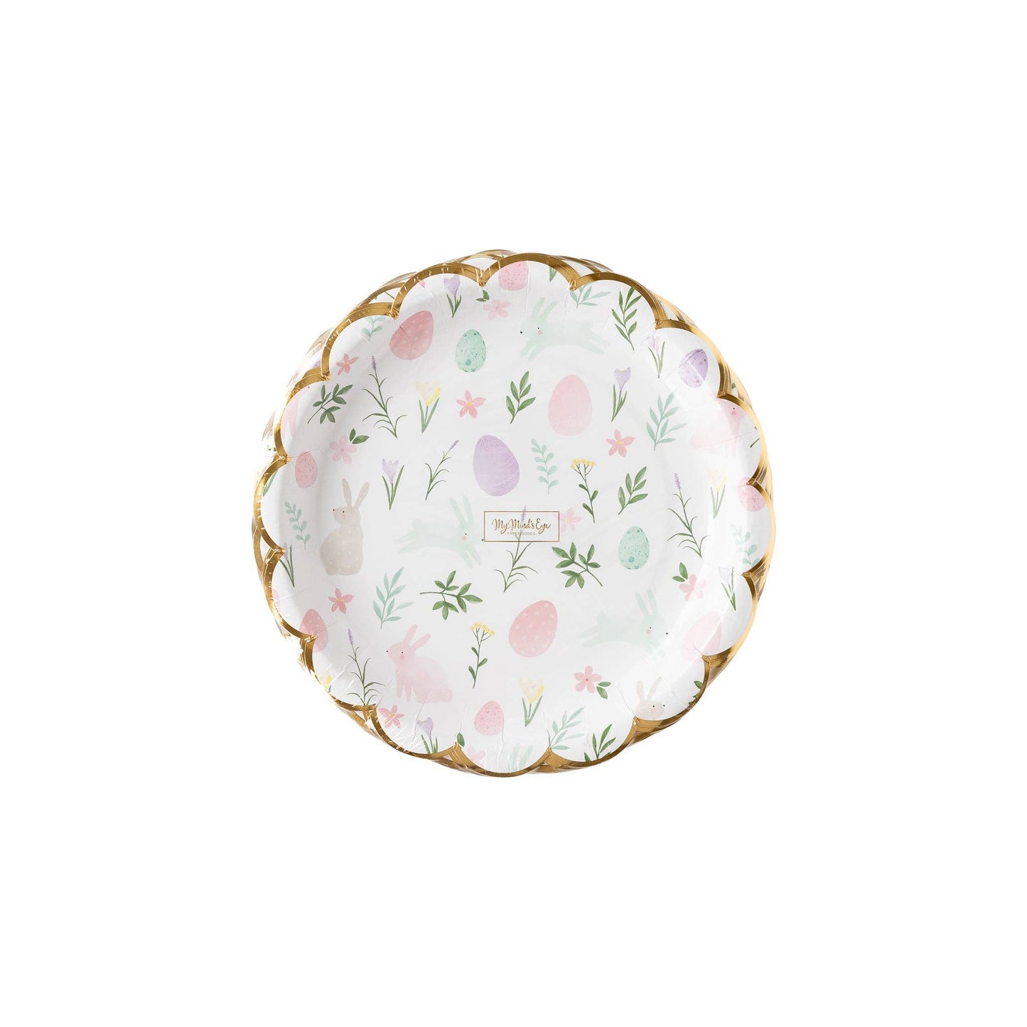 Watercolor Scatter Round 9" Plate (8)