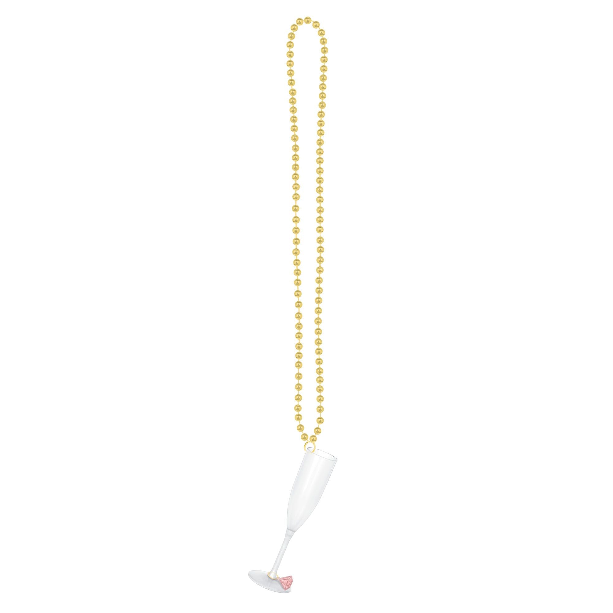 Champagne Glass Necklace