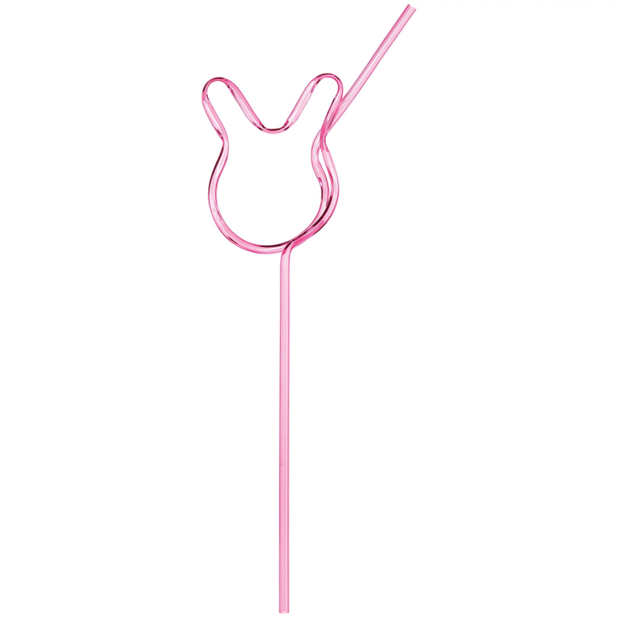 Bunny Shaped Fun Straw