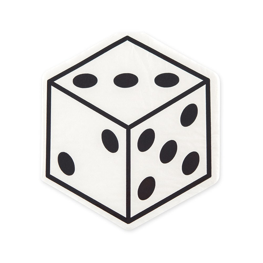 Vegas Casino Dice Paper Party Napkins (20)