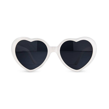 White Heart Sunglasses