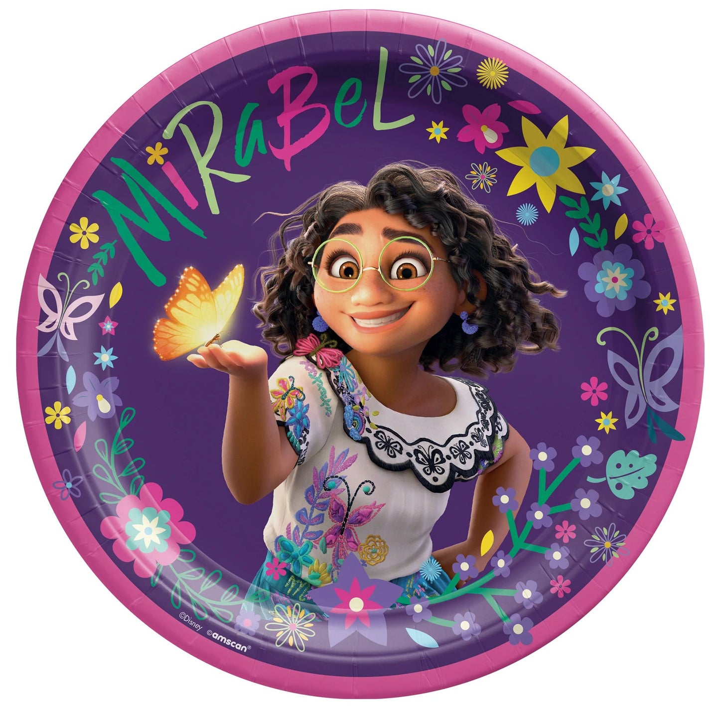 Ready to Ship: Encanto 9" Round Plates (8)