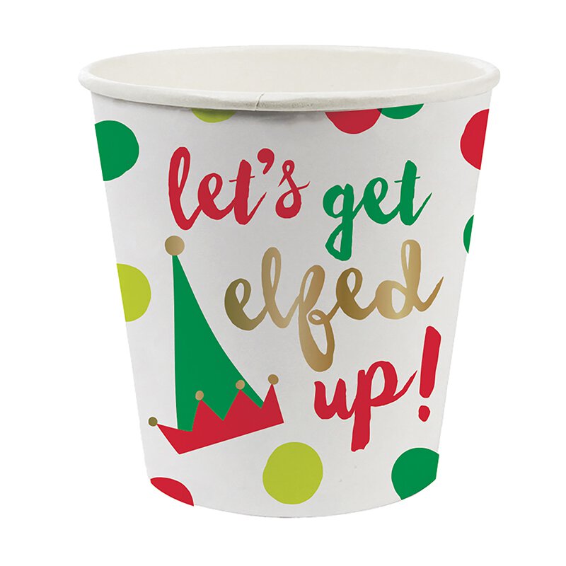 Let's Get Elfed Up Paper Shot Cups (10)