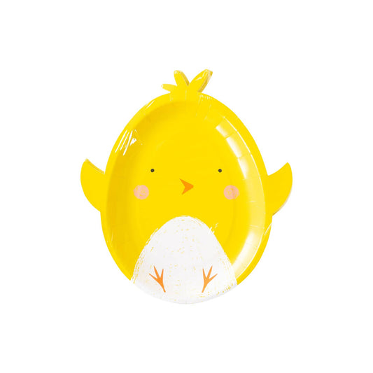 Easter Chick Shaped Plate (8)