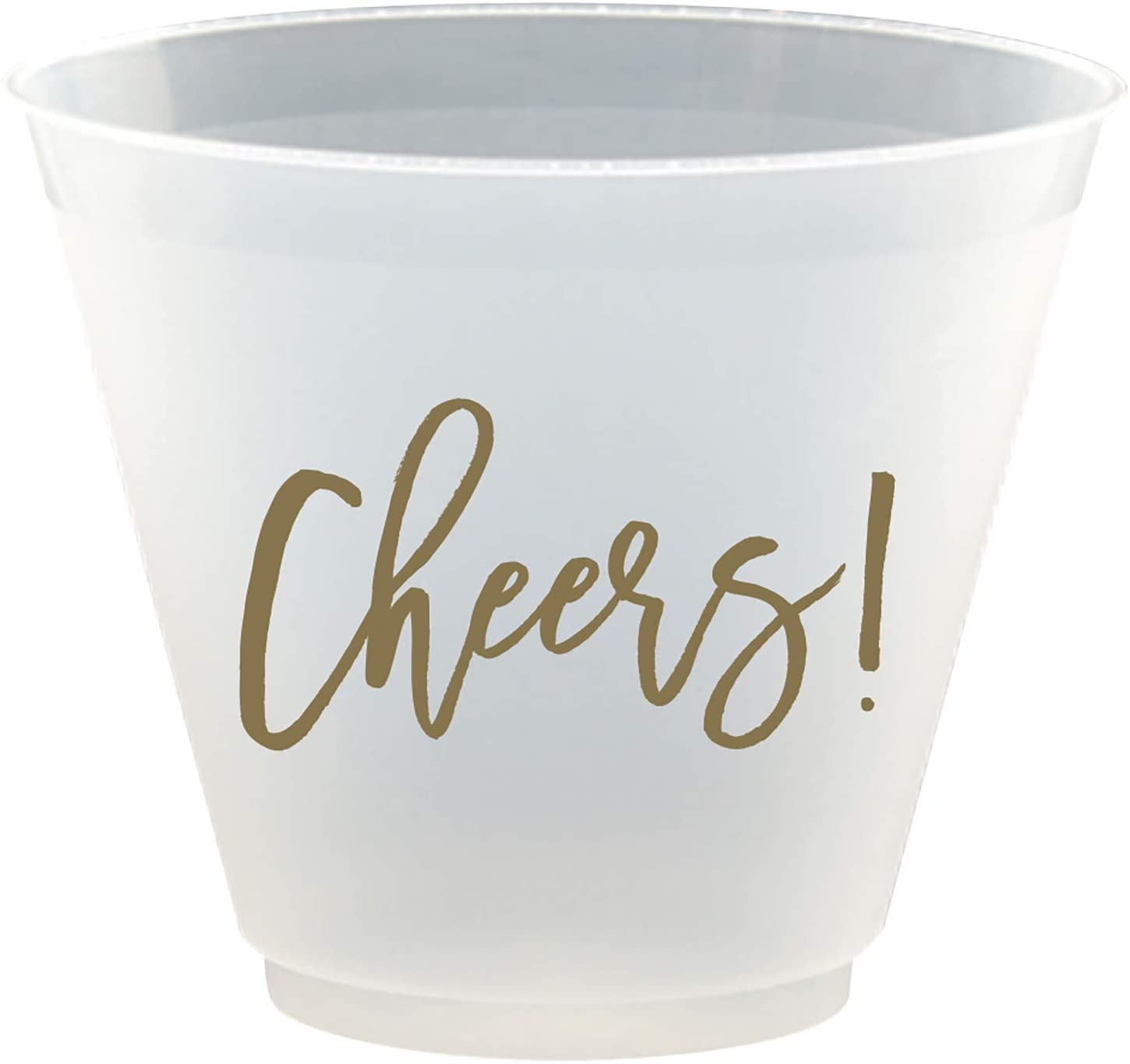 Acrylic Party Cups - Cheers (8)