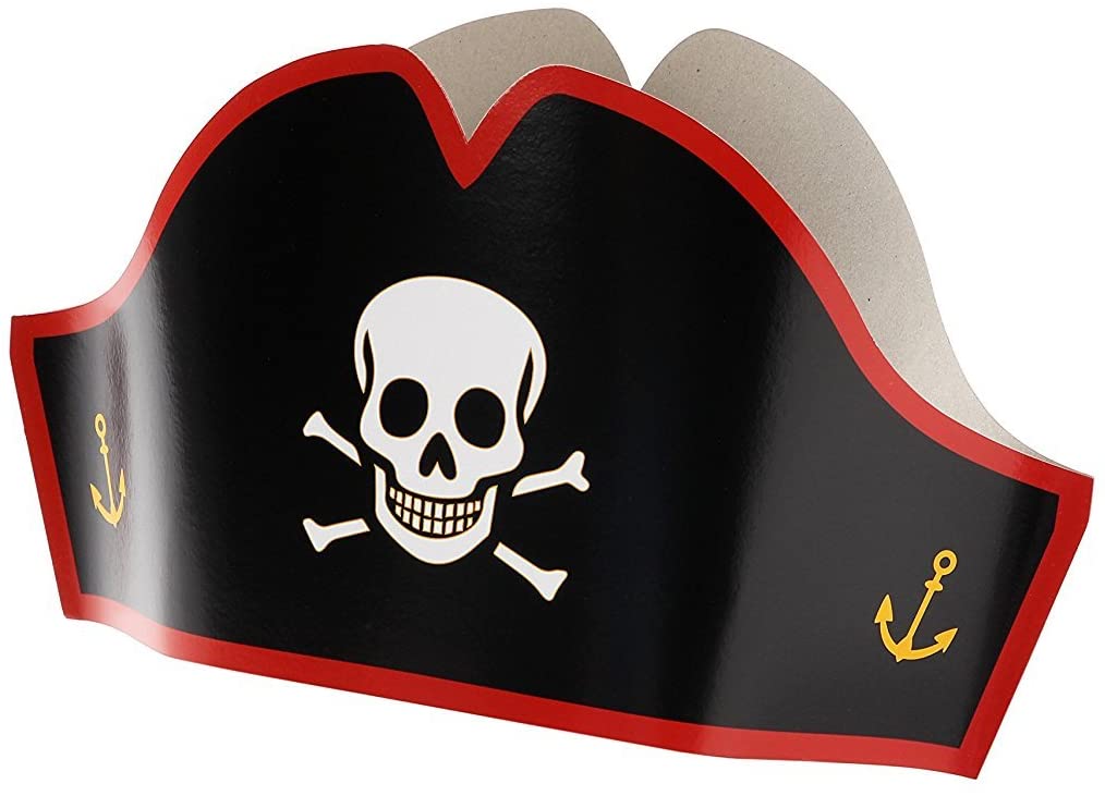 Pirate Paper Hats (8)