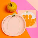 Halloween Pumpkin Napkins - 16 Pack