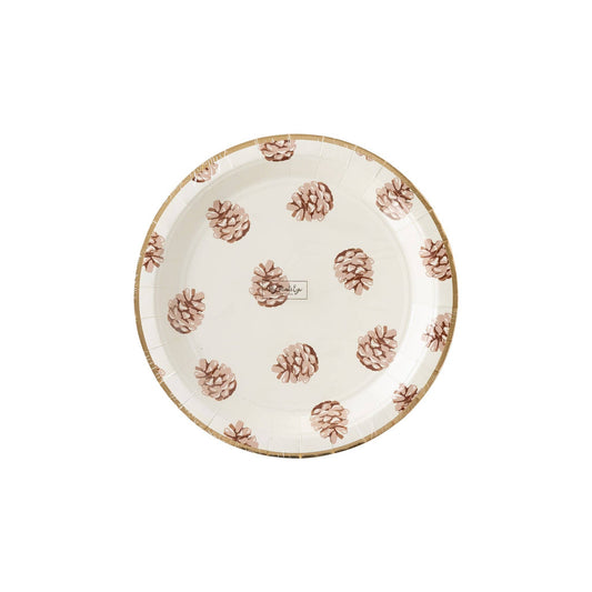 THP933 - Harvest Pine Cone Plate