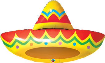41" Fiesta Sombrero Balloon