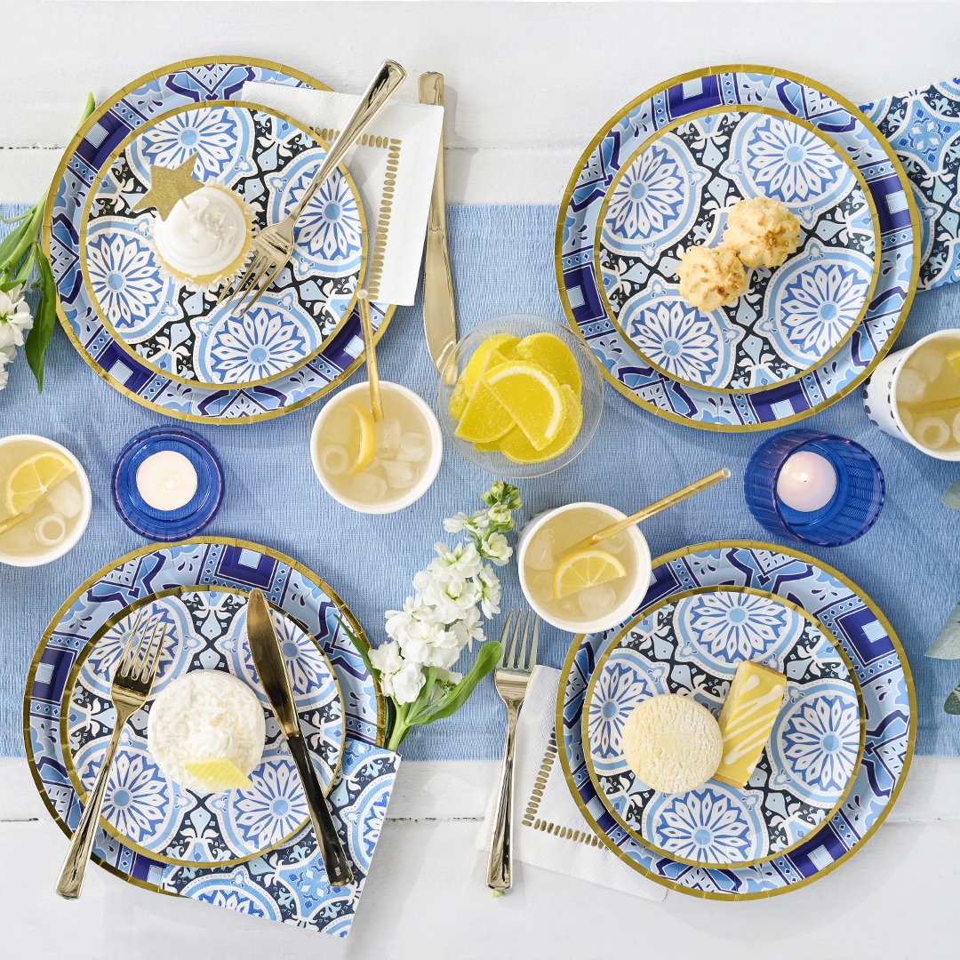 Amalfi Blues Cocktail Napkins (25)