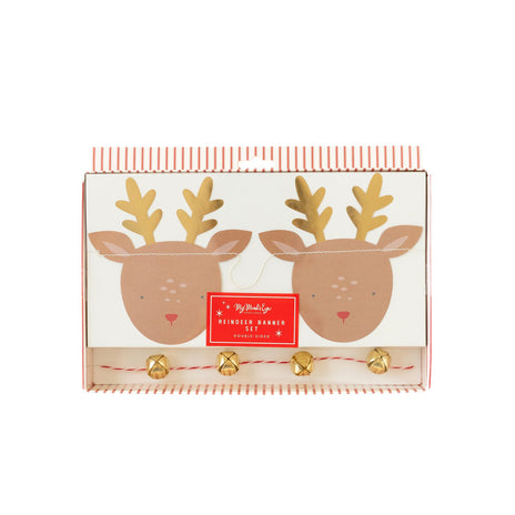 Believe Reindeer / Bells Banner Set