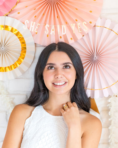 Bride to Be Paper Fans