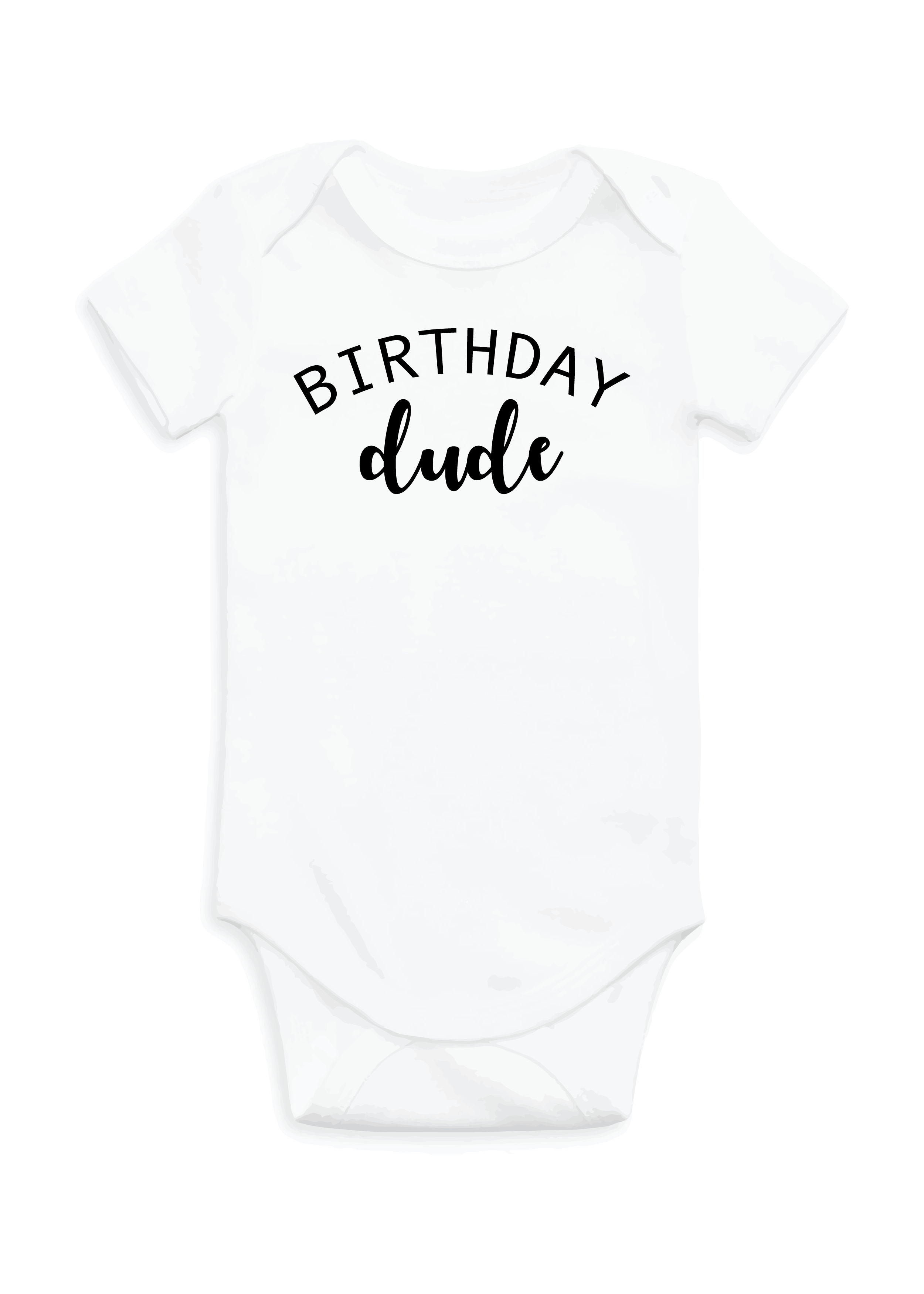 birthday dude Baby Onesie