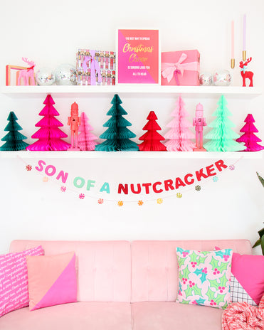 Son of a Nutcracker Felt Garland