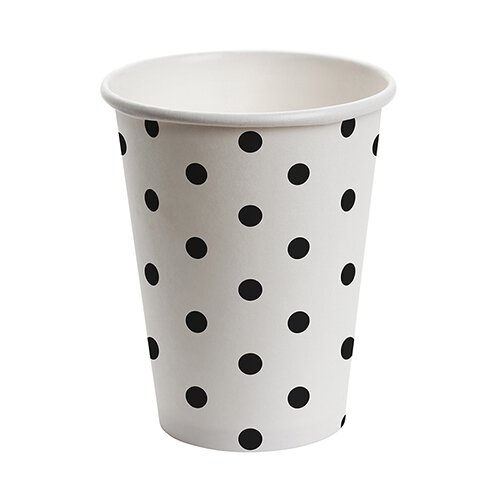 Polka Dot Paper Cups (10)