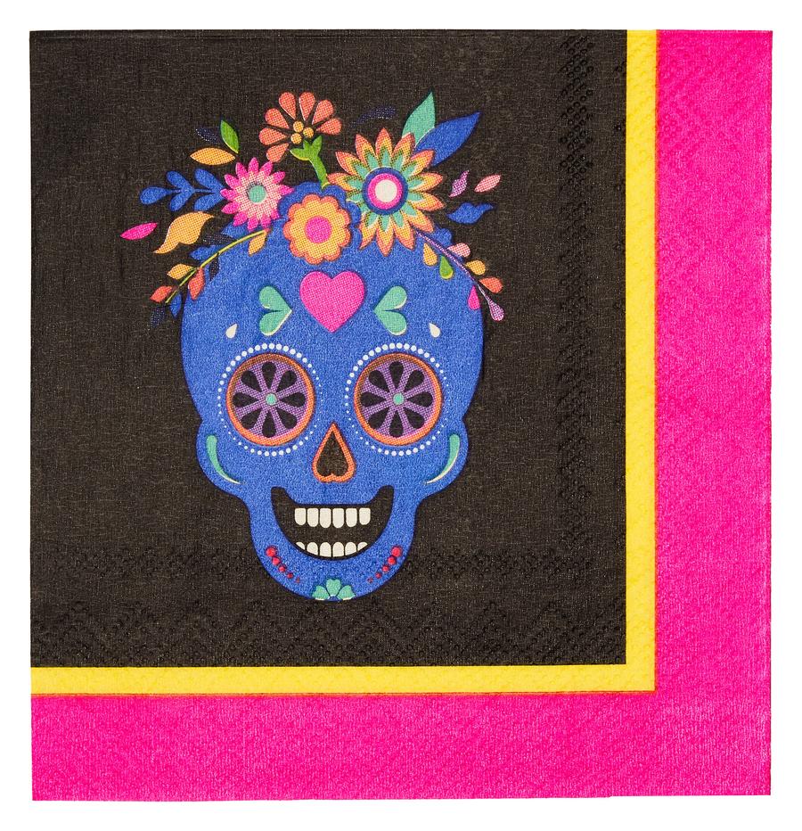 Day of the Dead Paper Cocktail Napkin (16)