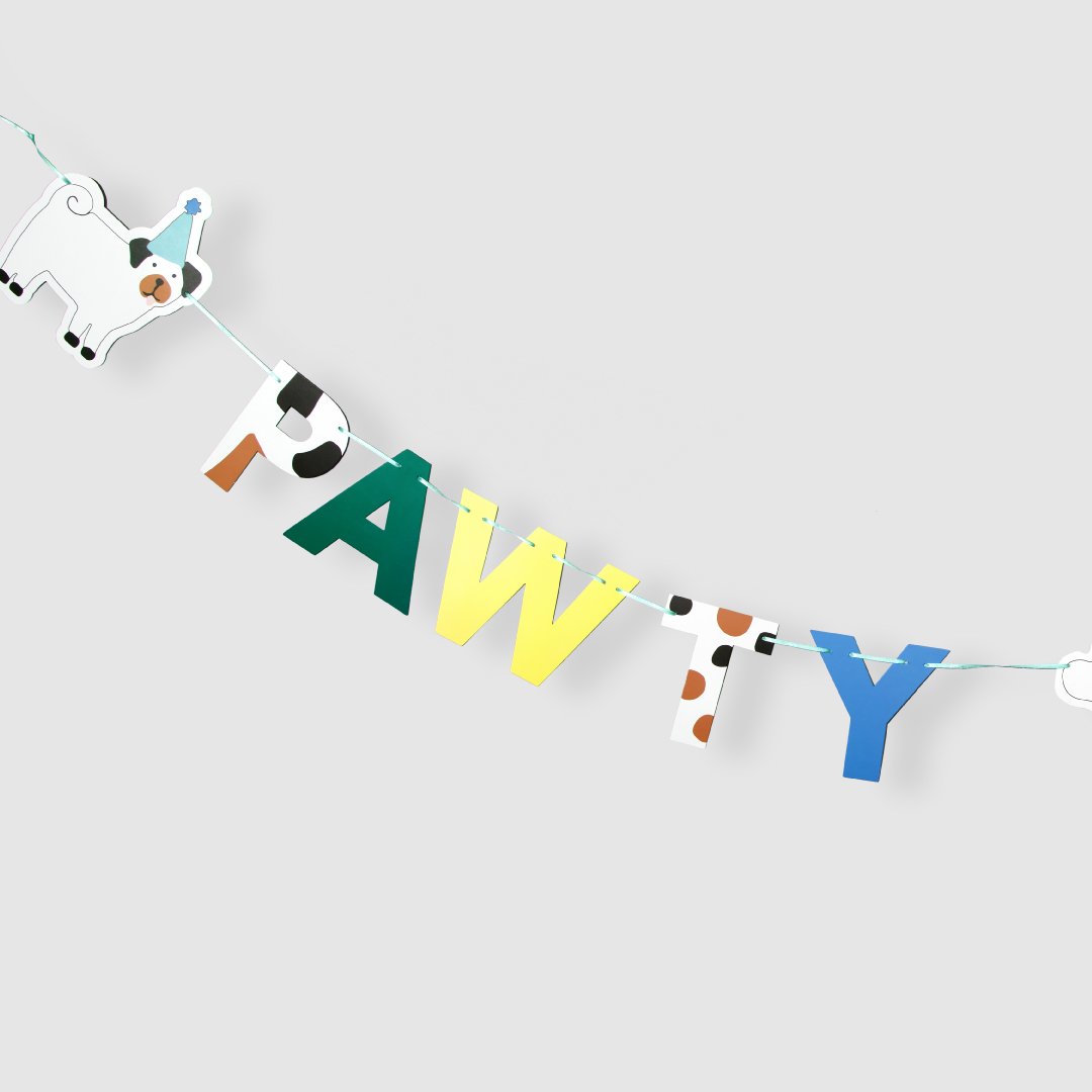 Dog Party Banner