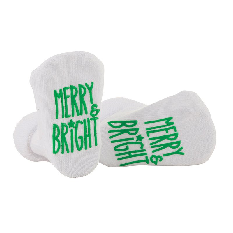Merry & Bright Baby Socks 3-12 Months