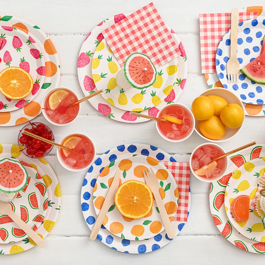 Fruit Punch Large Plates (10)