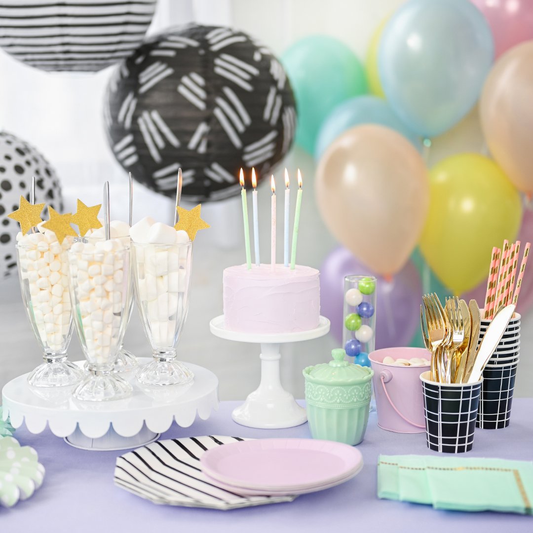 Dashes and Dots Large Plates (10)