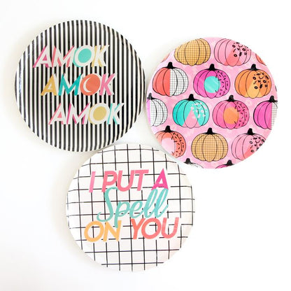 Hocus Pocus 2 Halloween Spell 7" Paper Plates (8)