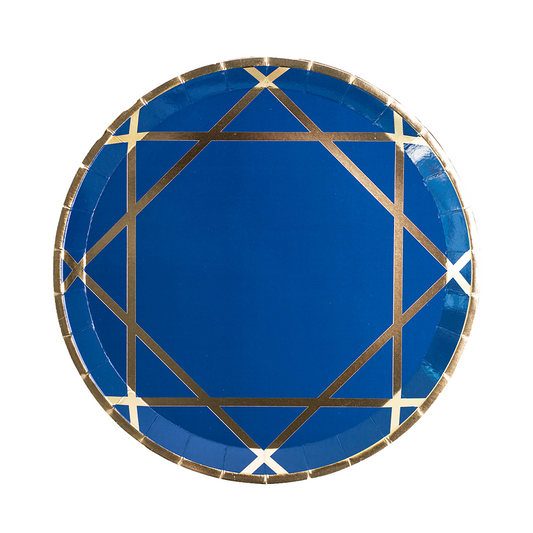 Enchanté Navy Dinner Plates (8)
