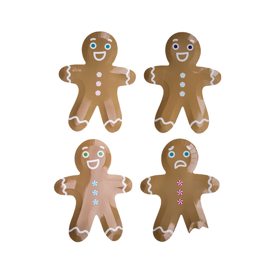 Gingerbread Dessert Plates (8)