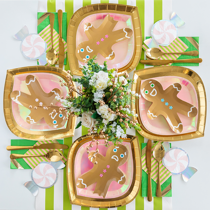 Gingerbread Dessert Plates (8)