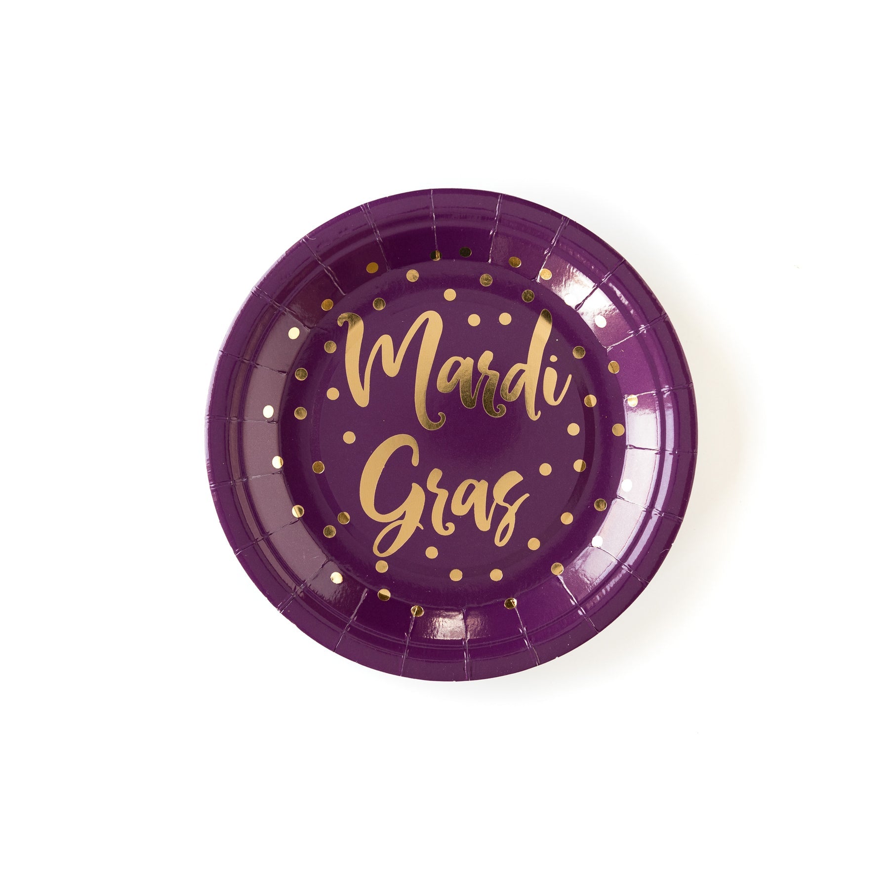 Mardi Gras 7" Paper Plates