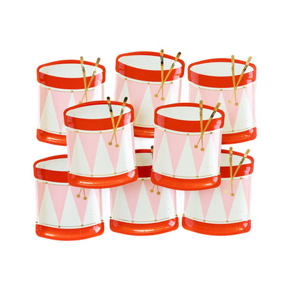 Nutcracker Drum Shaped Plate 9"