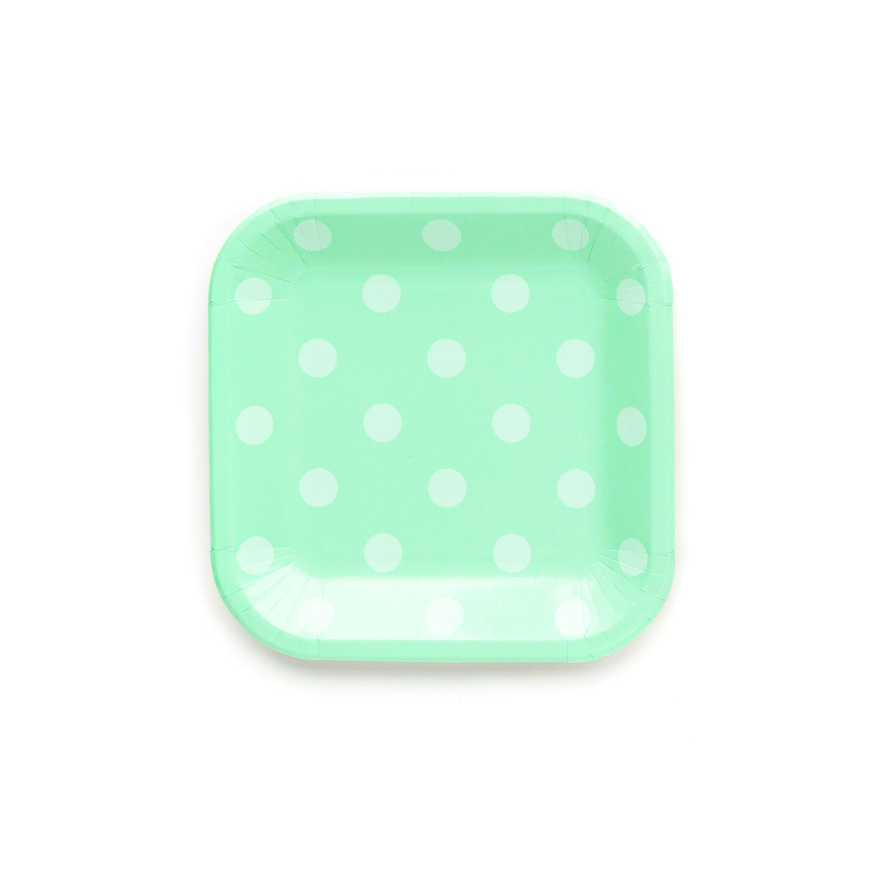 Basic Multi Polka Dot 9" Plates (12)